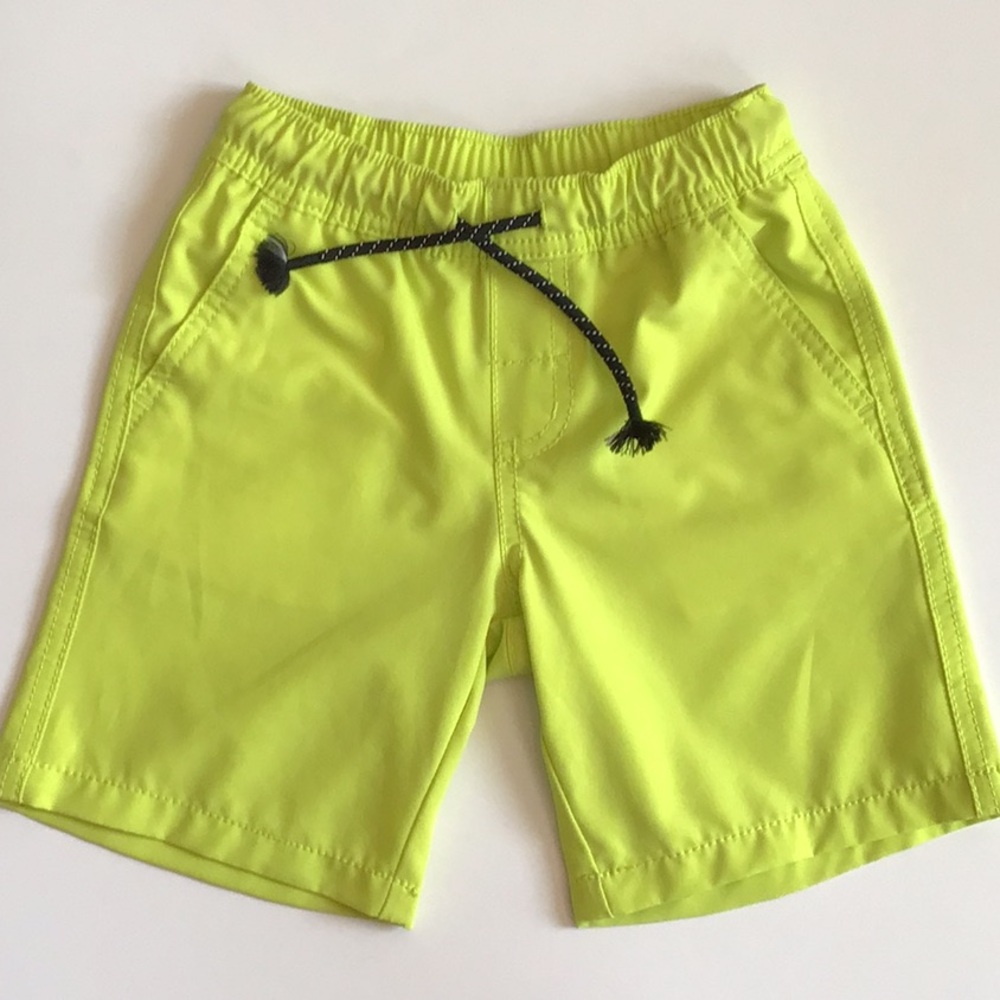Cat & Jack Neon Green Kids Shorts